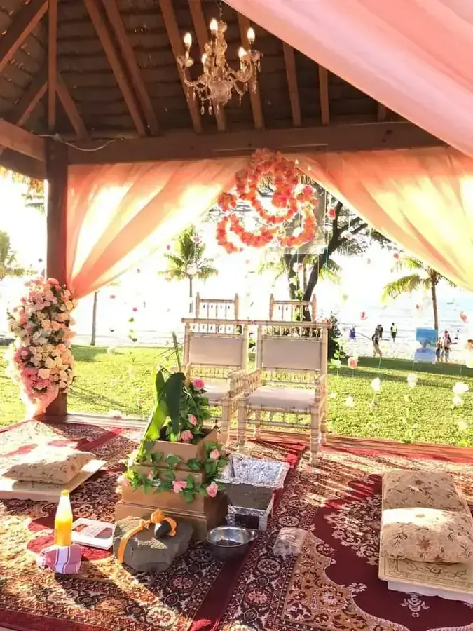 Fiji wedding tablescape and décor — 032