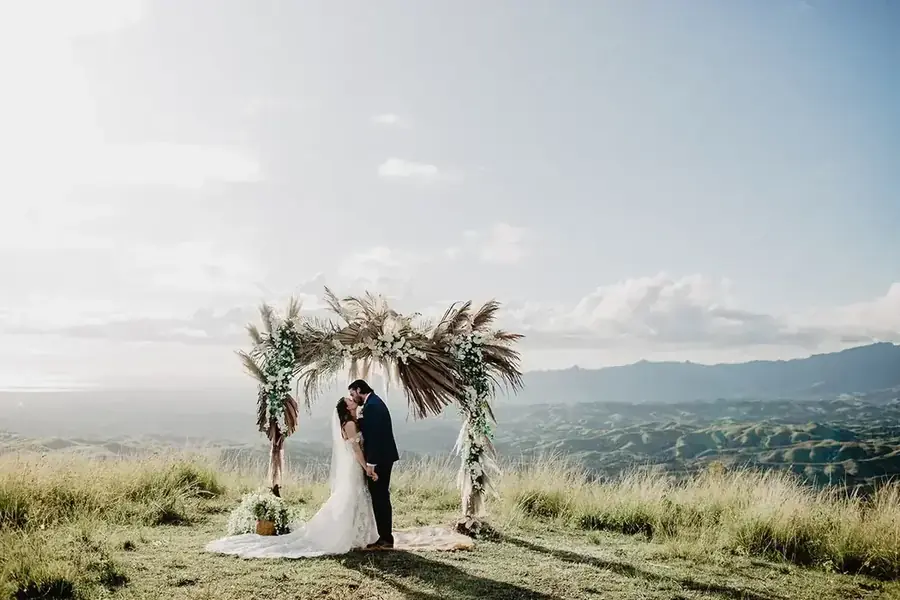 Paradise Bride couple celebration in Fiji — 018