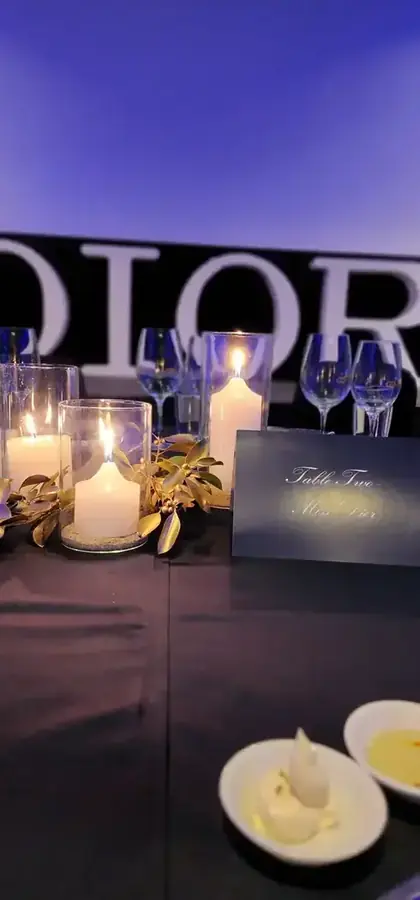 Branded corporate celebration and tablescape in Fiji — 088