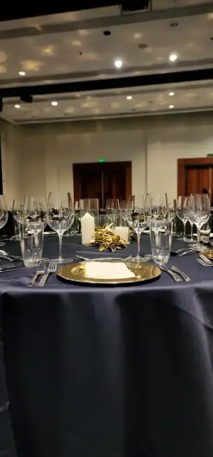 Branded corporate celebration and tablescape in Fiji — 133