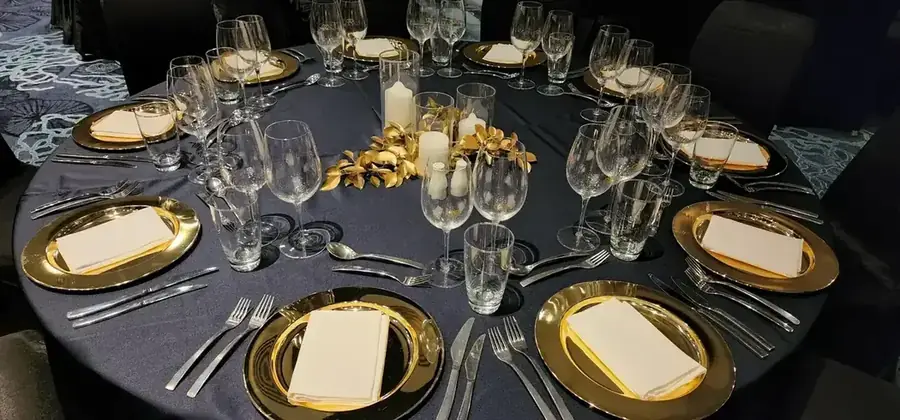 Branded corporate celebration and tablescape in Fiji — 138