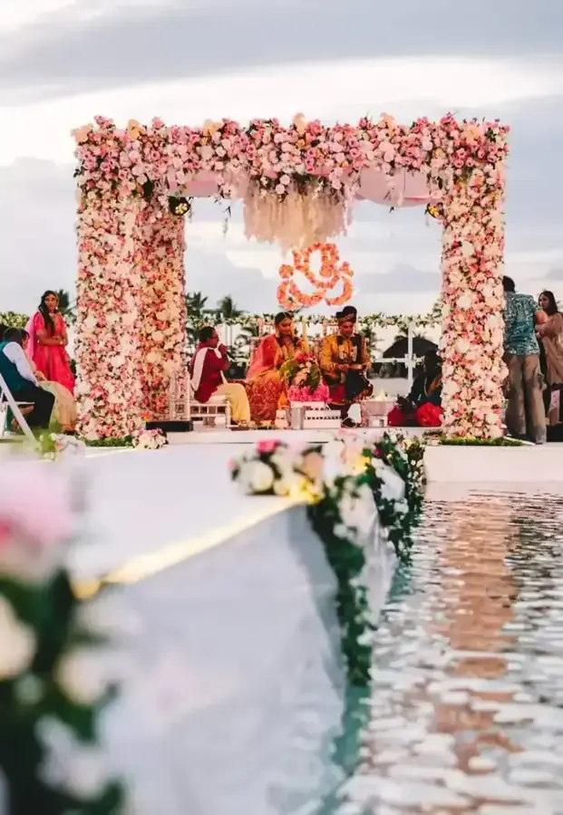 Paradise Bride mandap and cultural wedding styling — 039