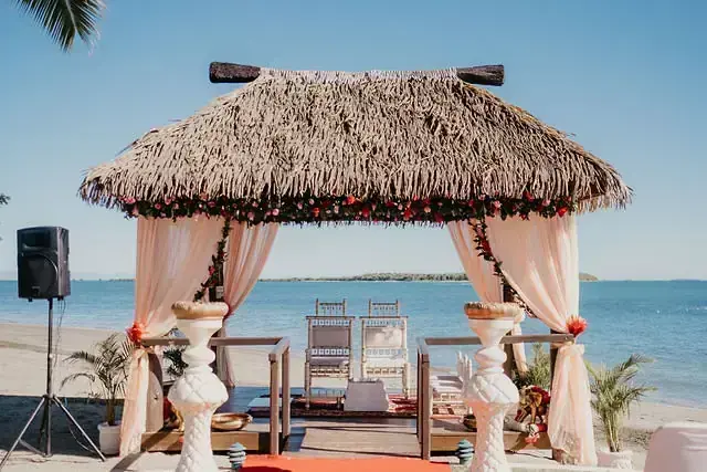 Oceanfront wedding venue in Fiji — 042