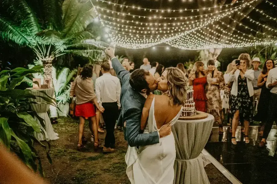 Fiji wedding reception and celebration — 086