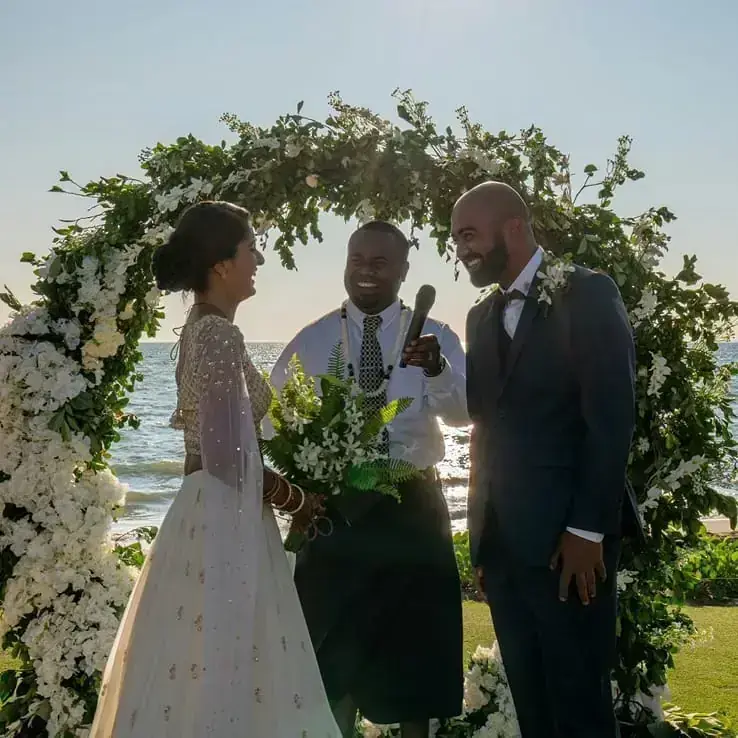 Paradise Bride couple celebration in Fiji — 053
