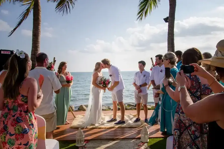 Fiji destination wedding ceremony setting — 033