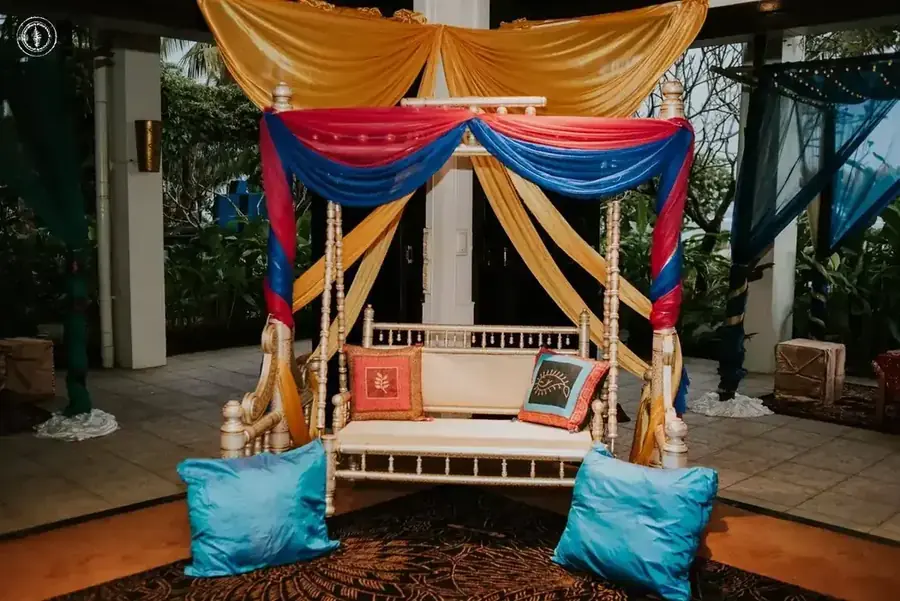 Multicultural wedding moment in Fiji — 080