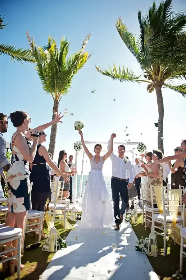 Fiji destination wedding ceremony setting — 053