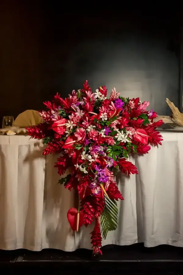 Paradise Bride floral styling and wedding details — 116
