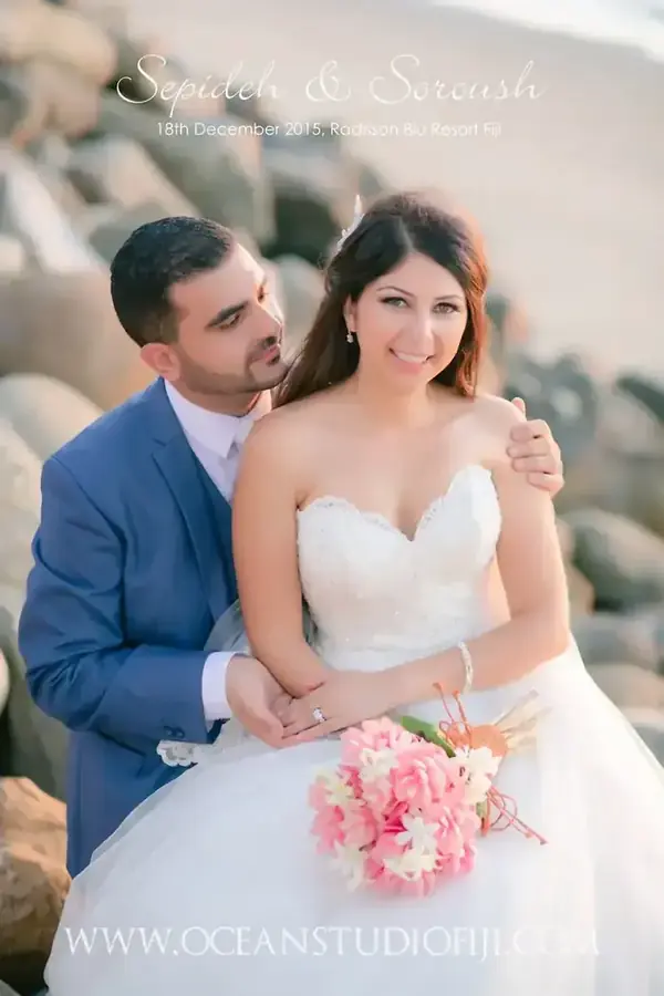 Paradise Bride couple celebration in Fiji — 128