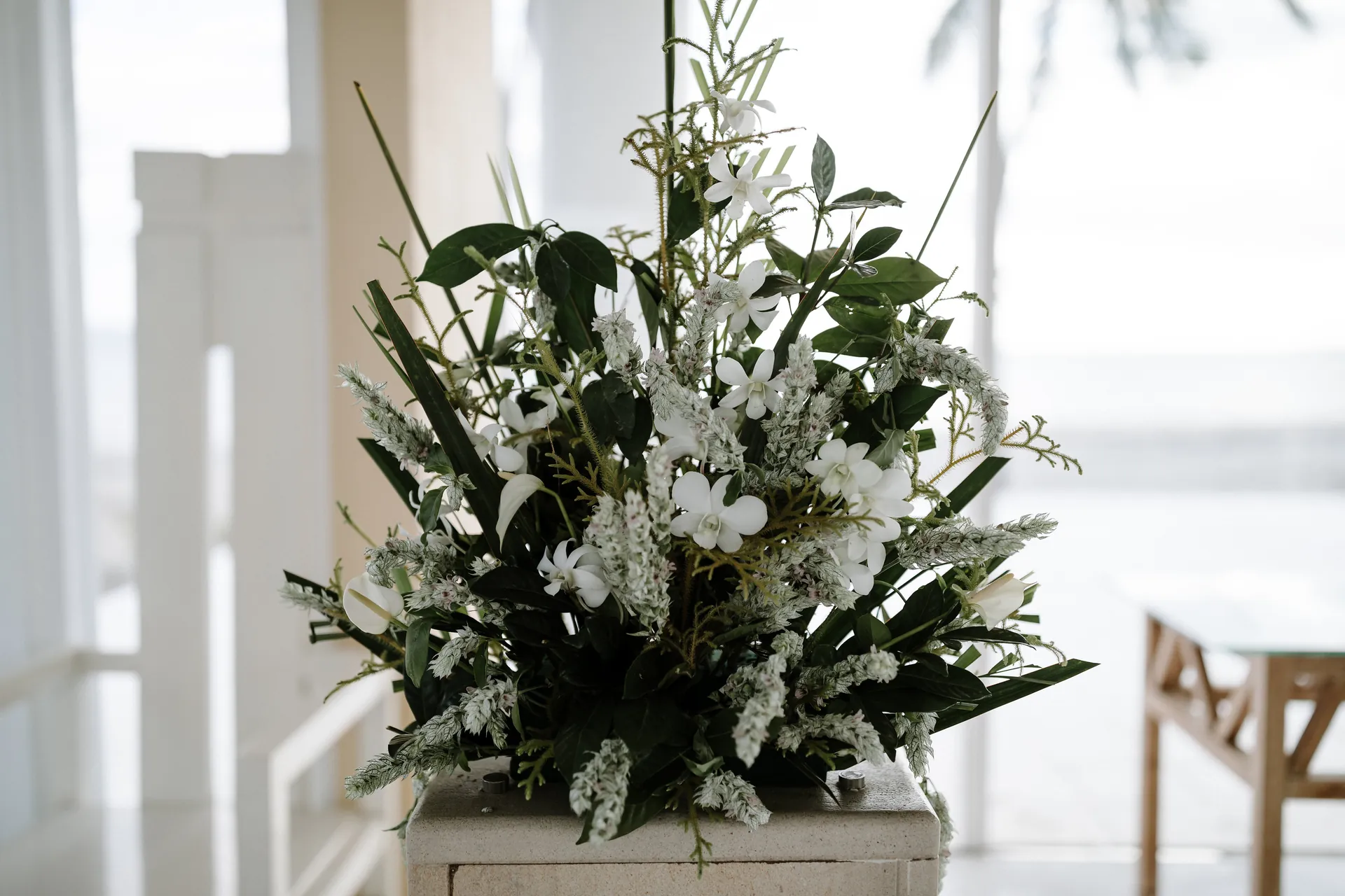 Styled wedding tablescape